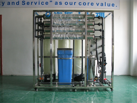 Otomatik 1000L/Saat RO Su Arıtma Tesisi 220-400V PLC