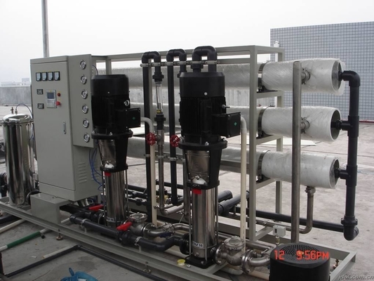 PLC 10000L / H RO Su Arıtma İçme Suyu İçin Ters Osmoz Sistemi