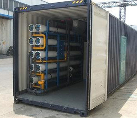 Mobil Konteyner İçme Suyu Arıtma Sistemi 1000L / Saat