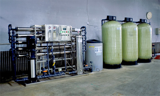 2000LPH RO ve Yıkama Profilleri İçin Demineralize Su Sistemi Alüminyum