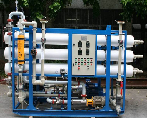 35000 PPM Deniz Suyu Ters Osmoz Tesisi Su Yapıcı SS316L malzemesi