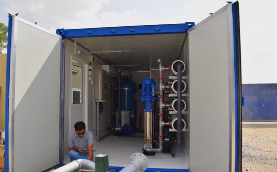 35000 PPM Deniz Suyu Ters Osmoz Tesisi Su Yapıcı SS316L malzemesi