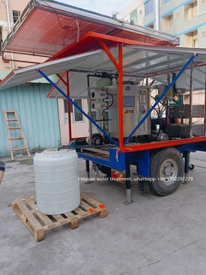 Güneş Paneli Mobil Ters Osmoz Releri Mobil Deminerallizasyon Releri Ters Osmoz Releri Satılık