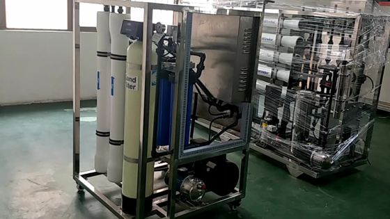 250LPH Ticari arıtılmış deniz suyu tuzlu su içme suyu makinesi