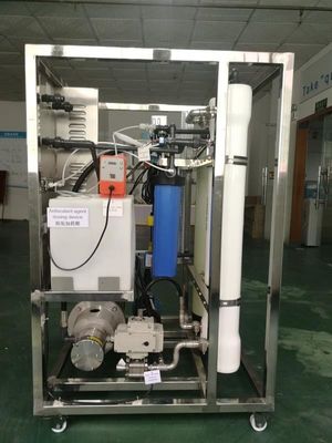 250 lPH Tuzlu Su İçme Suyu Filtresi RO tesisi 50HZ SGS Onaylandı