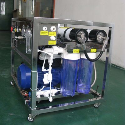 2KW Deniz Suyu RO Tesisi tuzlu sudan içme suyuna 50 bar İşletme basıncı