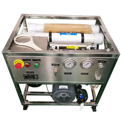 Gemi için 60 bar Deniz Suyu Ters Ozmoz Sistemi 250 Litre