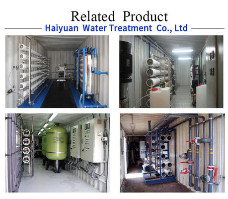 Paket Konteynerli Su Arıtma Tesisi 440v Hydranautics Membran
