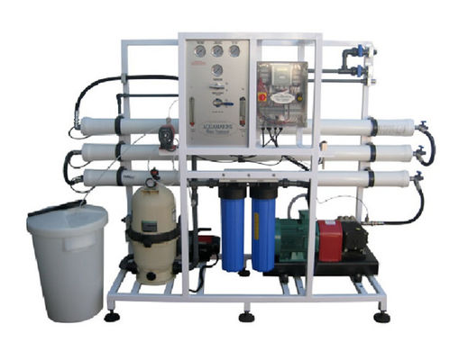 3.3kw Deniz Suyu Ters Ozmoz Arıtma Tesisi Karada %75 Geri Kazanım