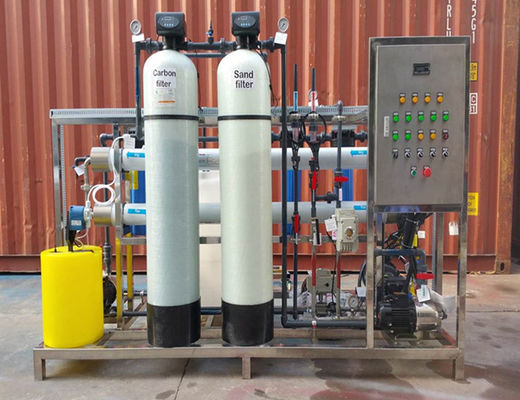 3000L/Saat Acı Su Ters Ozmoz Sistemleri UPVC tuzdan arındırma tesisi