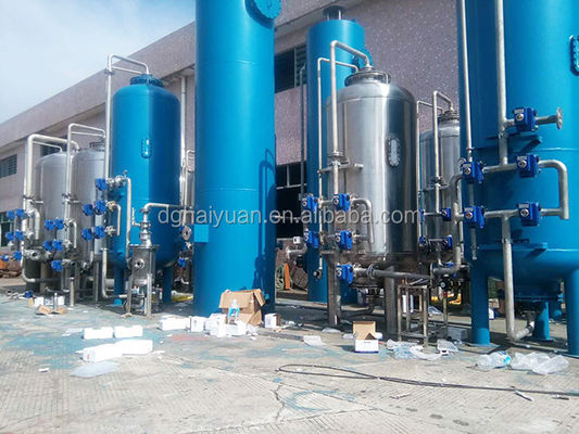Yarı Endüstriyel Nanofiltrasyon Su Arıtma Plc Kontrol 1.65kw Güç
