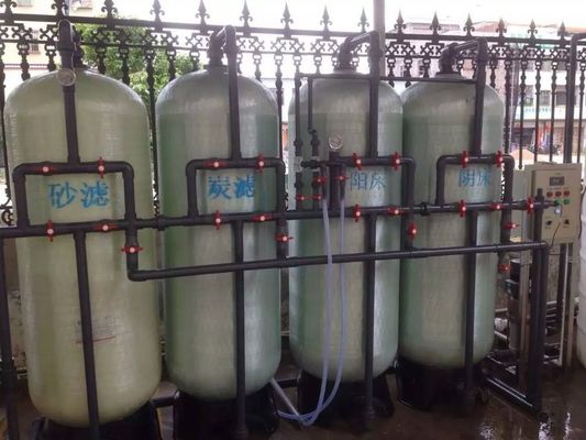 uPVC Malzeme Demineralize Su Tesisi, Musluk suyu demineralize su sistemi