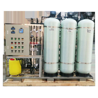 3.75KW Deiyonize Su Sistemleri RO Su Arıtma SUS304 Malzeme