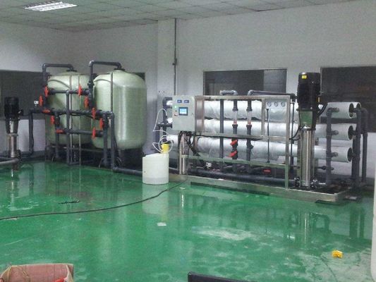 Grundfos Pompalı FRP Nanofiltrasyon Su Arıtma 10m3/Saat