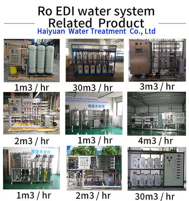 RO EDI Su Arıtma Sistemi HYDRANAUTICS Membran 60Hzz Otomatik Kontrol