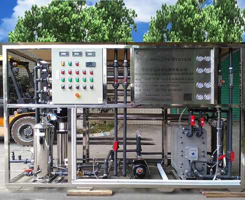 RO EDI Su Arıtma Sistemi HYDRANAUTICS Membran 60Hzz Otomatik Kontrol