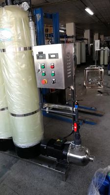 3KW Deiyonize Su Sistemleri, İyon Değiştirme Reçine Filtresi %60 - %75 Geri Kazanım