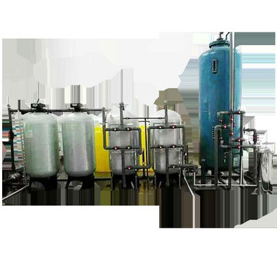 600KG Laboratuvar Deiyonize Su Sistemi, FRP demineralizasyon su arıtma tesisi