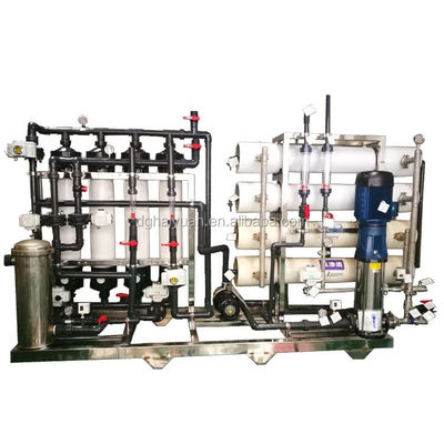 5kw UF Su Arıtma Tesisi RO Tesisi %90 - %95 Geri Kazanım Verimliliği