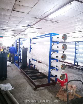 5kw UF Su Arıtma Tesisi RO Tesisi %90 - %95 Geri Kazanım Verimliliği