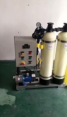 İyon Değiştirici Demin Su Tesisi Fiberglas Malzeme Besleme Sondaj Suyu