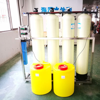 İyon Değiştirici Demin Su Tesisi Fiberglas Malzeme Besleme Sondaj Suyu