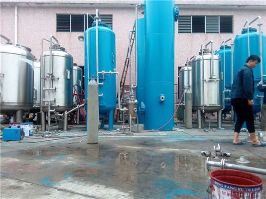 İyon Değiştirici Demin Su Tesisi Fiberglas Malzeme Besleme Sondaj Suyu