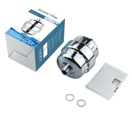 1/2" İplik 15 Kademeli Klor Vitaminli Duş Filtresi