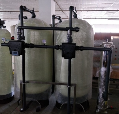 2500L/H Karbon Çelik Paslanmaz Çelik Aktif Karbon Kuvars Kum Filtresi