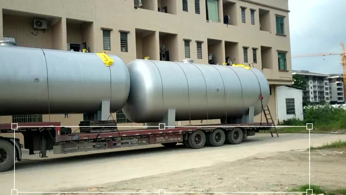 2500L/H Karbon Çelik Paslanmaz Çelik Aktif Karbon Kuvars Kum Filtresi